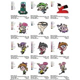 Collection 12 Fairly Oddparents Embroidery Designs 03